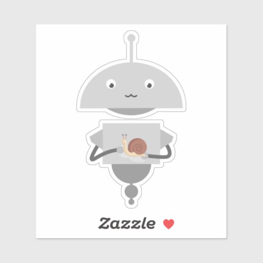 Mia slak sticker (Vel)