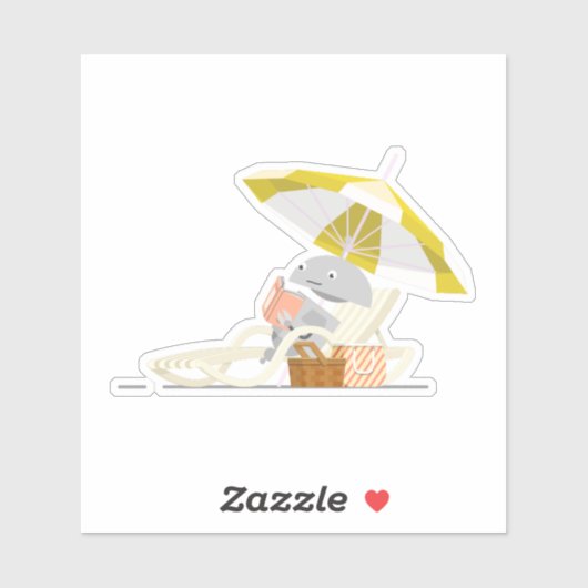 Mia strand sticker (Vel)