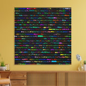 Mia Texte Conception I Toile Enveloppée (Insitu(Salon))