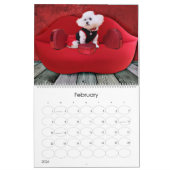 Mia - un calendrier de Bichon Frise 2014 (Feb 2026)