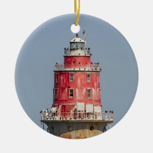 Miah Maull Shoal Keramisch Ornament (Voorkant)