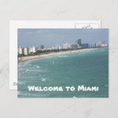 Miami 1 Briefkaart (Voorkant / Achterkant)