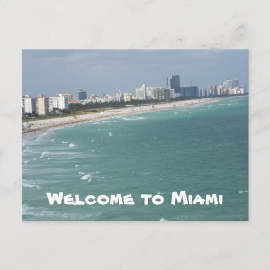 Miami 1 Briefkaart (Voorkant)