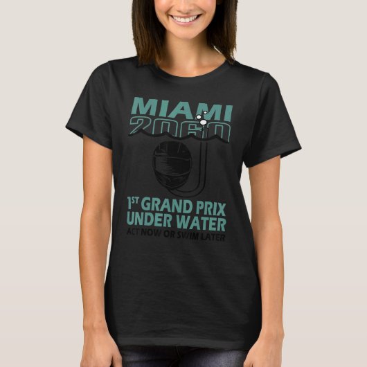 Miami 2060 1e Grand Prix T-shirt (Voorkant)