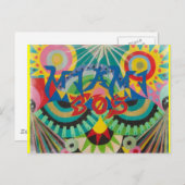 Miami 305 Graffiti Briefkaart (Voorkant / Achterkant)