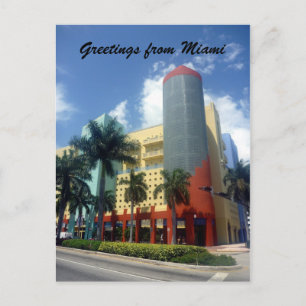 miami art deco briefkaart