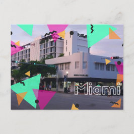 Miami art deco  briefkaart