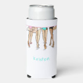 Miami Bachelorette Party Weekend Bikini Custom (Seltzer Voorkant)