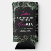 Miami Bachelorette Party Weekend Can Coolers (Achterkant)