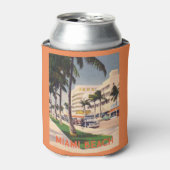 Miami Beach 1940s street Blikjeskoeler (Blikje Voorkant)