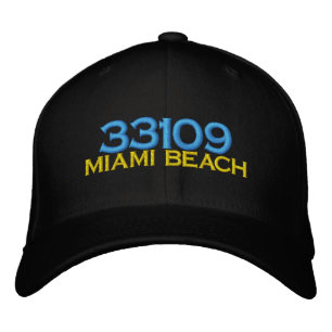 MIAMI BEACH 33109 Casquette brodé