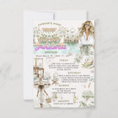 Miami Beach Bachelorette Weekend Itinerary Kaart (Voorkant)