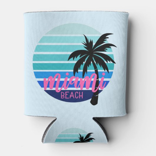 Miami Beach Blikjeskoeler (Voorkant)