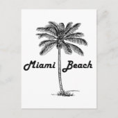 Miami Beach Briefkaart (Voorkant)