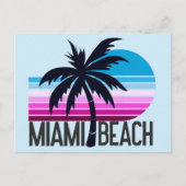 Miami Beach Briefkaart (Voorkant)