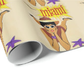  Miami Beach Cadeaupapier (Rol Hoek)