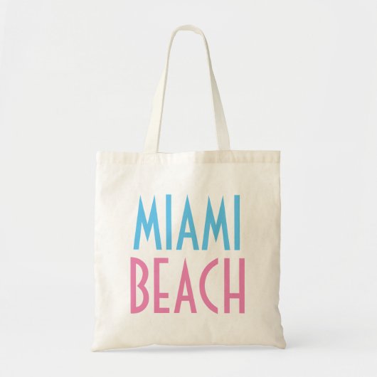 Miami Beach Canvas tas (Voorkant)