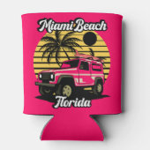 Miami Beach Florida Blikjeskoeler (Achterkant)