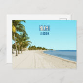 Miami Beach Florida  Briefkaart (Voorkant / Achterkant)
