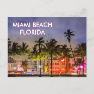 MIAMI BEACH, Florida Briefkaart