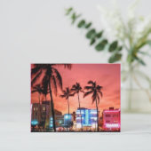 Miami Beach, Florida Briefkaart (Staand voorkant)