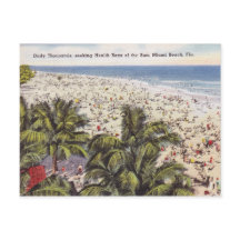  Miami Beach Florida Briefkaart