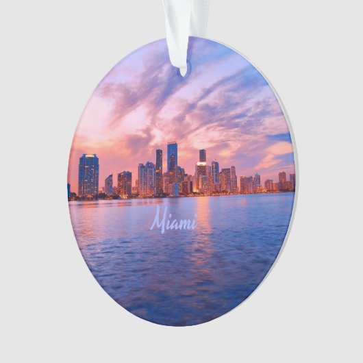 Miami Beach Florida City Skyline (devant)