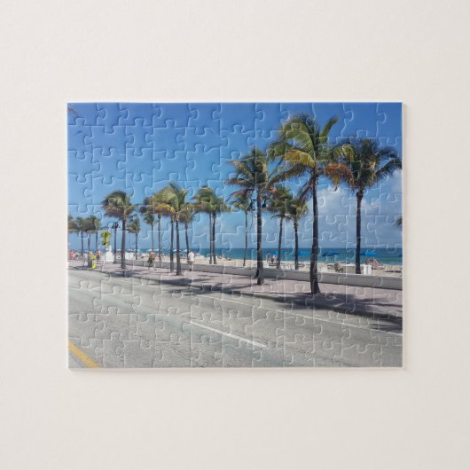 MIAMI BEACH FLORIDA JIGSAW PUZZLE DÉFI (Horizontal)