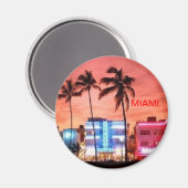 Miami Beach, Florida Magneet (Voorkant / Achterkant)