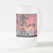 Miami Beach, Florida Matglas Bierpul (Voorkant rechts)