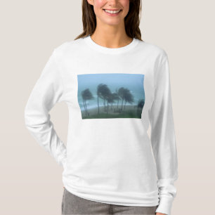 Miami Beach, Florida, orkaanwinden zweven T-shirt