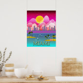 Miami Beach Florida Poster (Keuken)