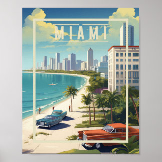 Miami Beach Florida Poster