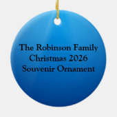 Miami Beach Florida Souvenir Keramisch Ornament (Achterkant)