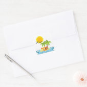 Miami Beach Florida sticker tropical (Enveloppe)