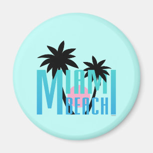 Miami-Beach-Florida-Typografie Magneet