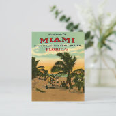  Miami Beach, Florida, VS - Briefkaart (Staand voorkant)