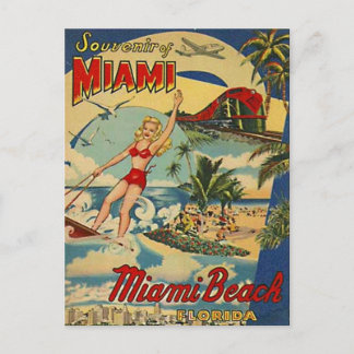 Miami Beach, Florida, VS - Briefkaart