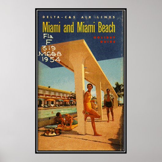  Miami Beach, Florida, VS - Poster (Voorkant)