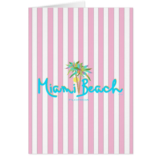 Miami Beach, Floride Je Vous Aime (Devant)