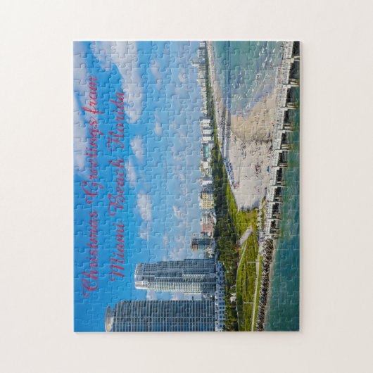 Miami Beach Floride Jigsaw Puzzle (Vertical)