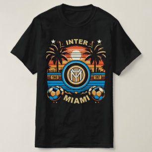 Miami Beach Futbol Vibes: Vier Inter Miami FC T-shirt
