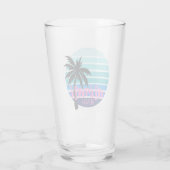 Miami Beach Glas (Achterkant)