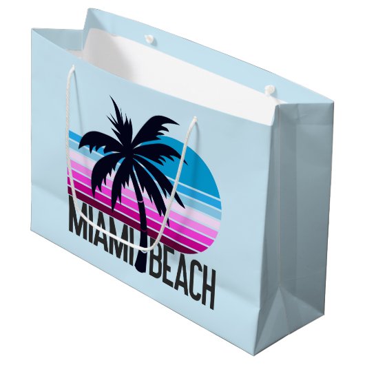 Miami Beach Groot Cadeauzakje (Voorkant Gekanteld)