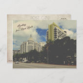 Miami Beach Hotel Royal Palm Briefkaart (Voorkant / Achterkant)