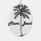Miami Beach Keramisch Ornament (Rechts)