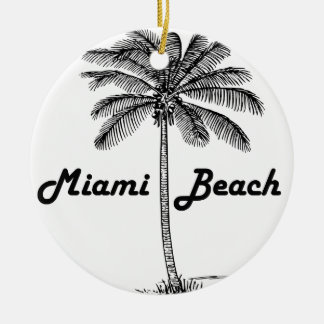 Miami Beach Keramisch Ornament