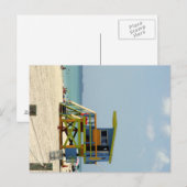 Miami Beach Lifeguard Shack Briefkaart (Voorkant / Achterkant)