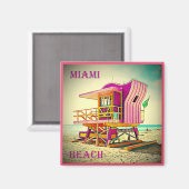 Miami Beach Magneet 12A (Voorkant / Achterkant)