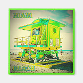 Miami Beach magneet 6A (Voorkant)